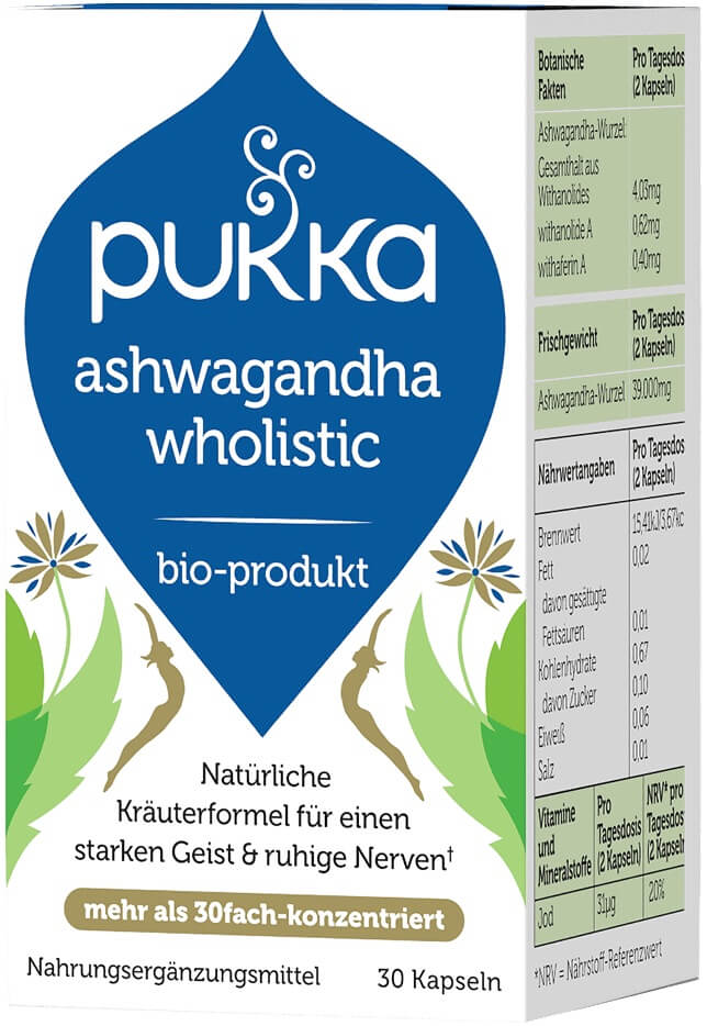 Ashwagandha Wholistic, bio
