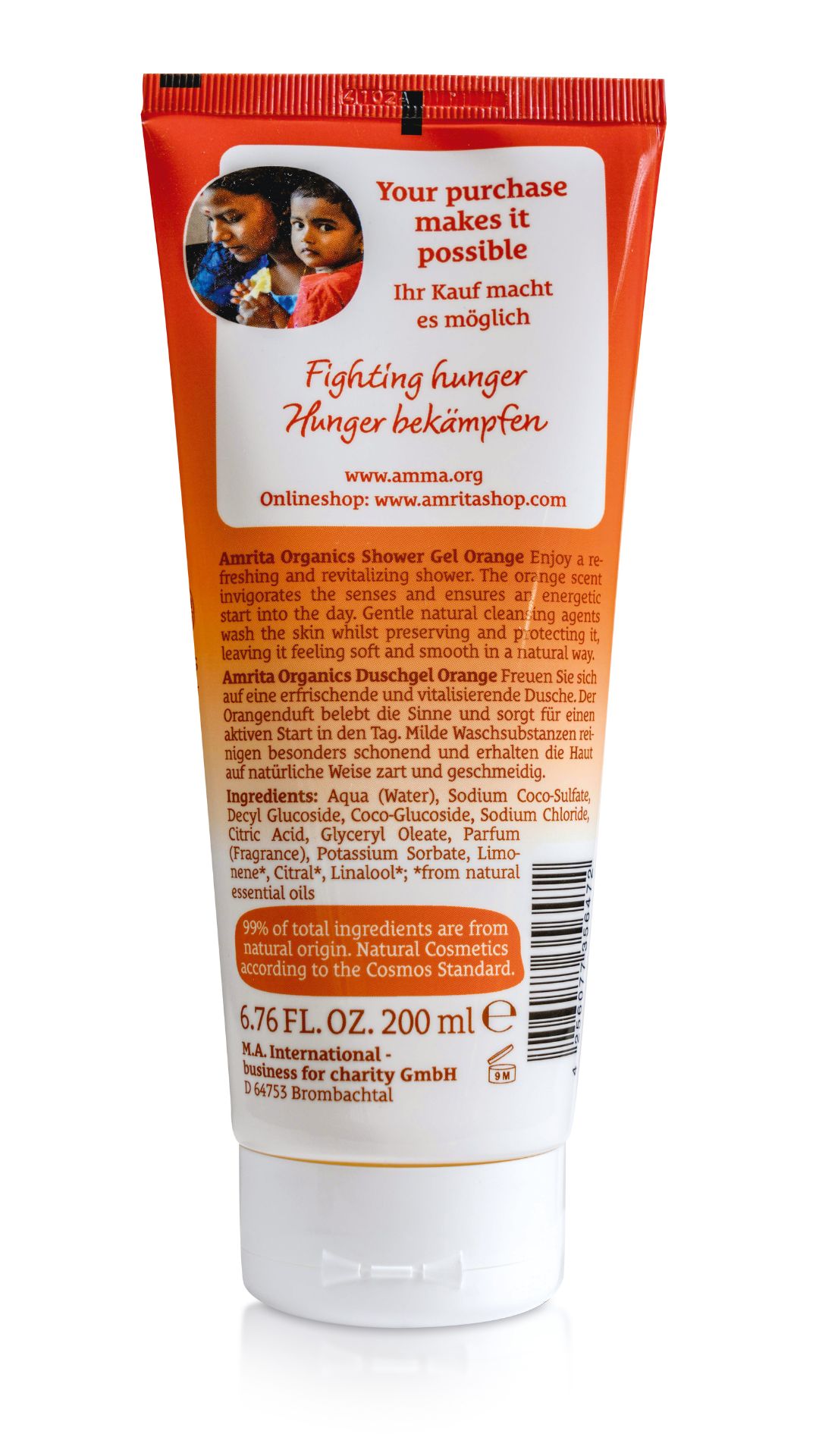 Duschgel Orange