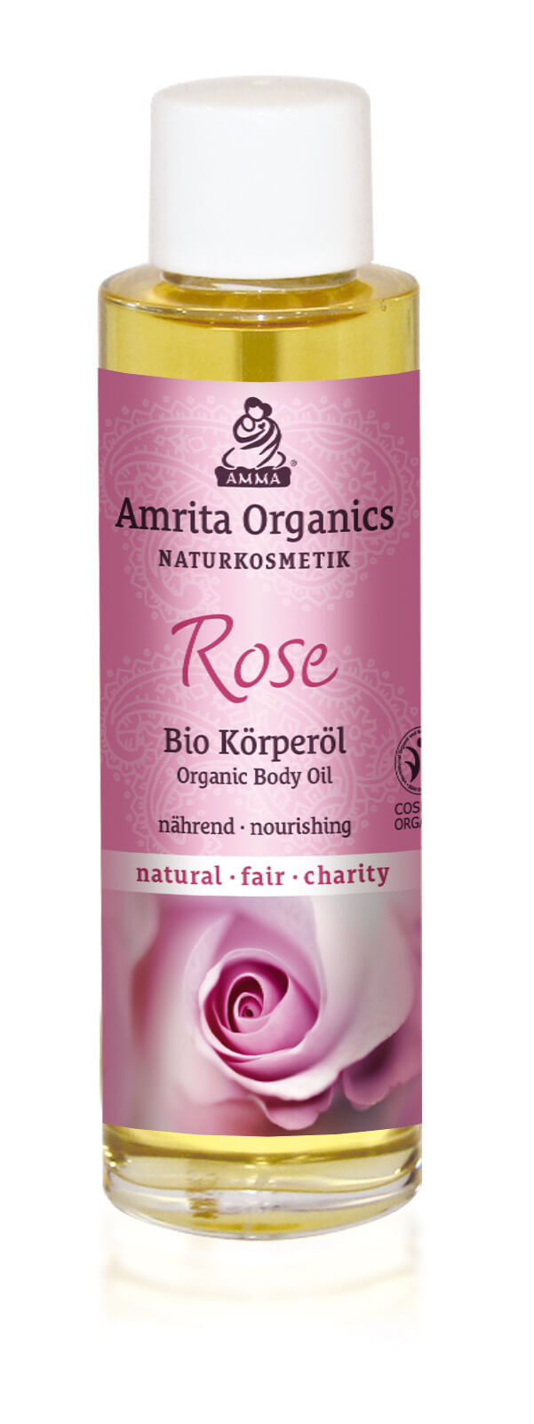Körperöl Rose, bio