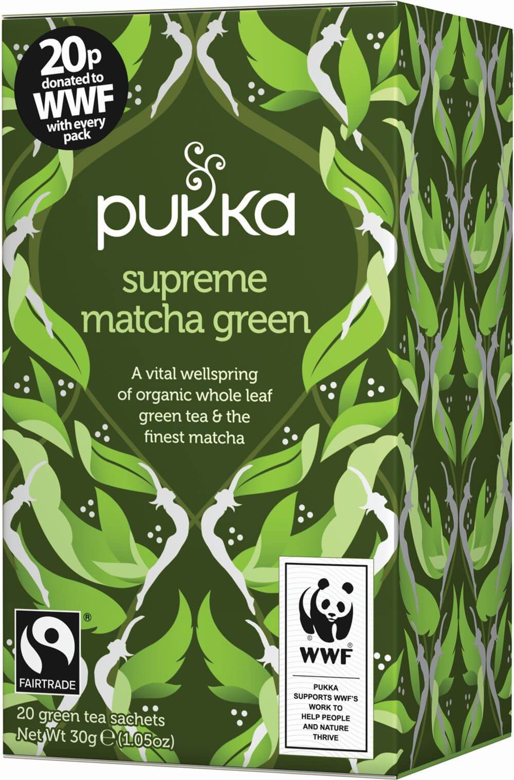 Matcha Green, bio Tee