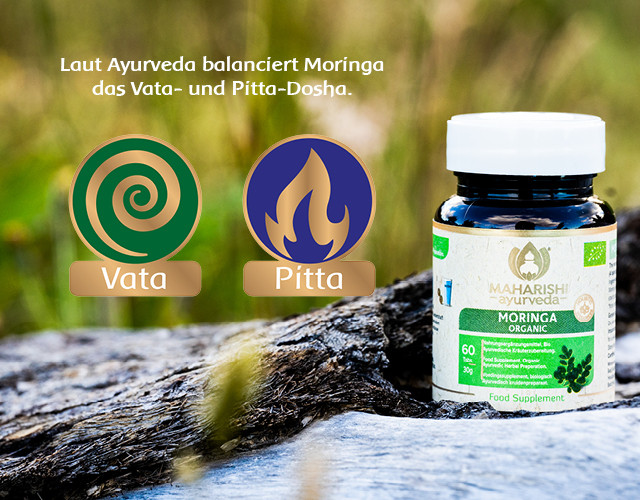 Moringa, Maharishi, 100% natural