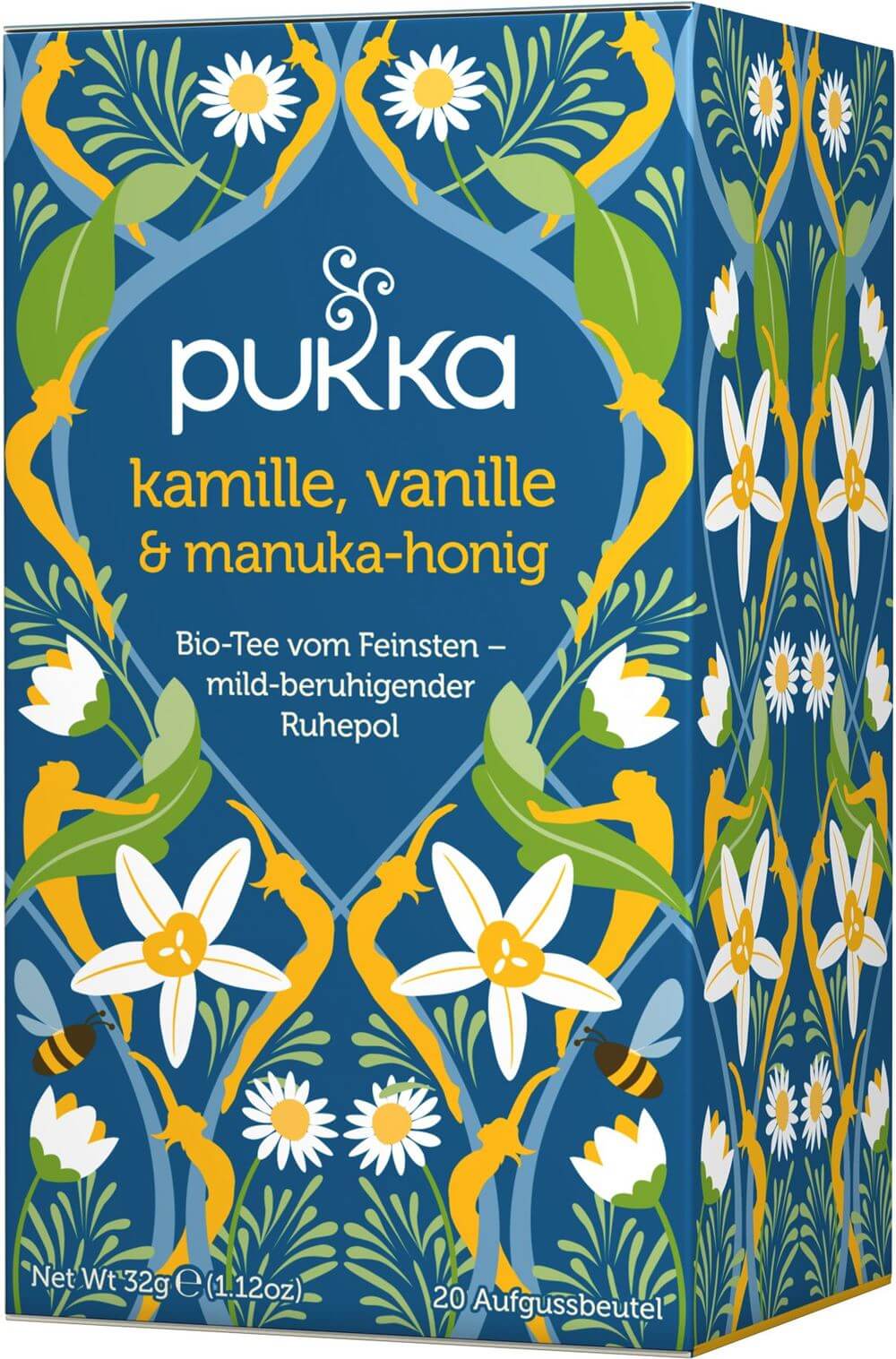 Kamille, Vanille & Manuka-Honig, bio Tee