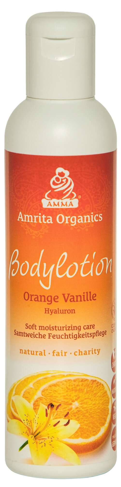 Bodylotion Orange-Vanille mit Hyaluron