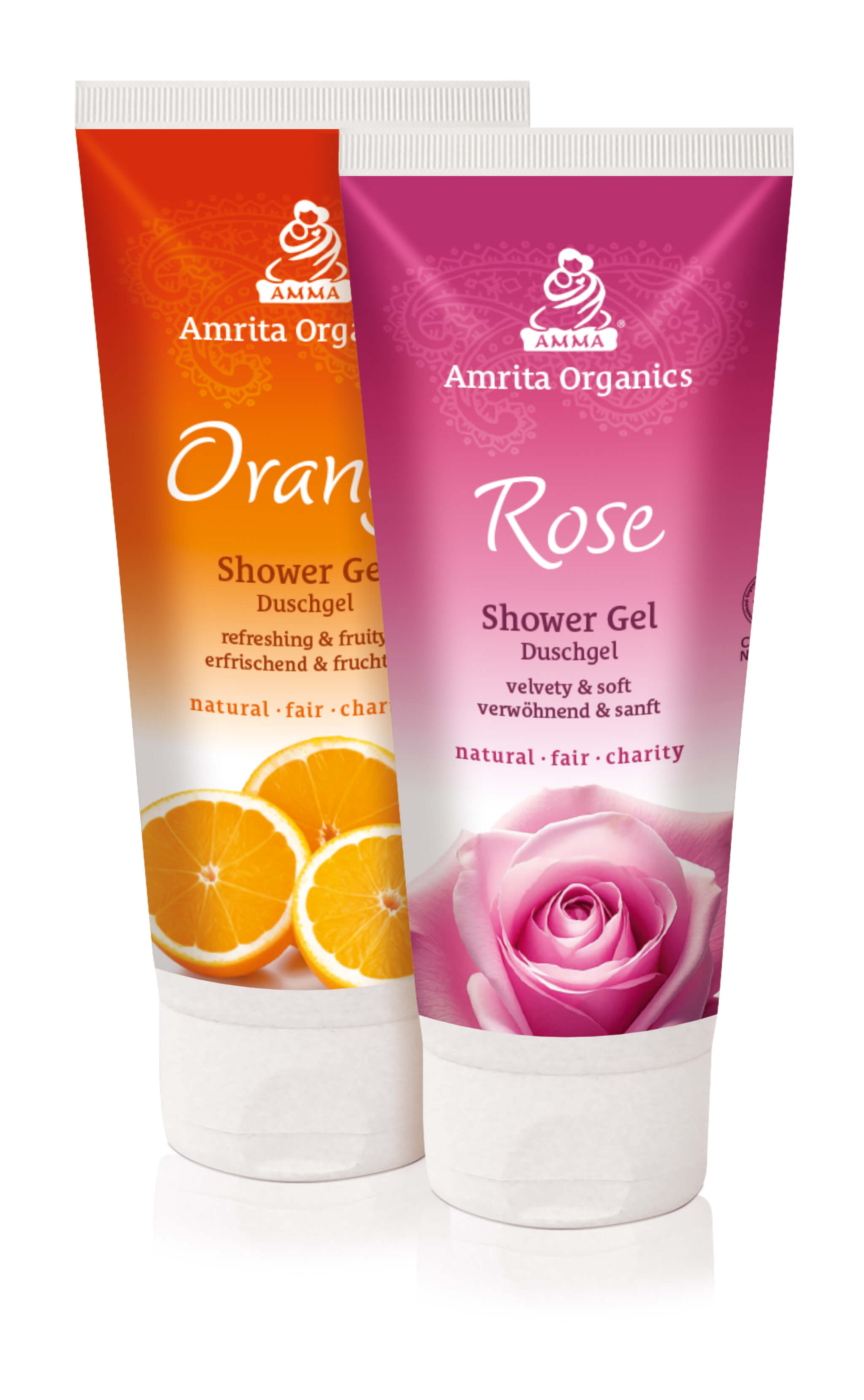Duschgel Rose & Duschgel Orange, Duopack
