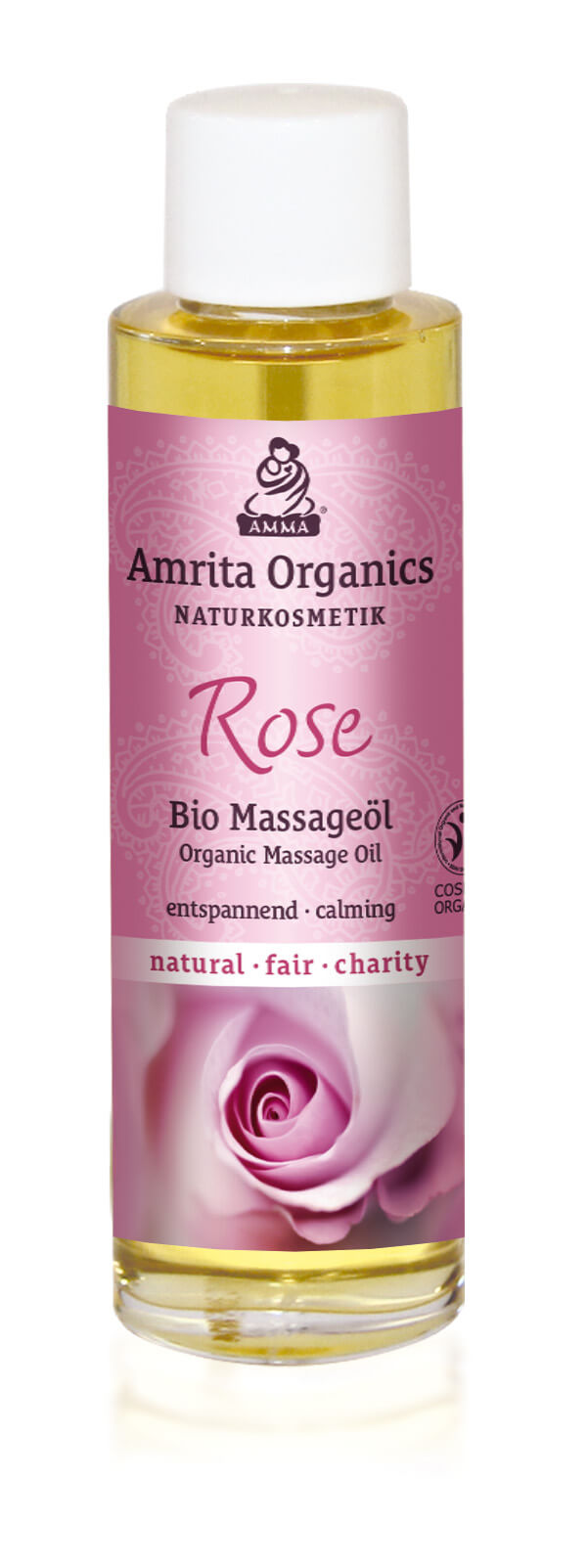Massageöl Rose, bio
