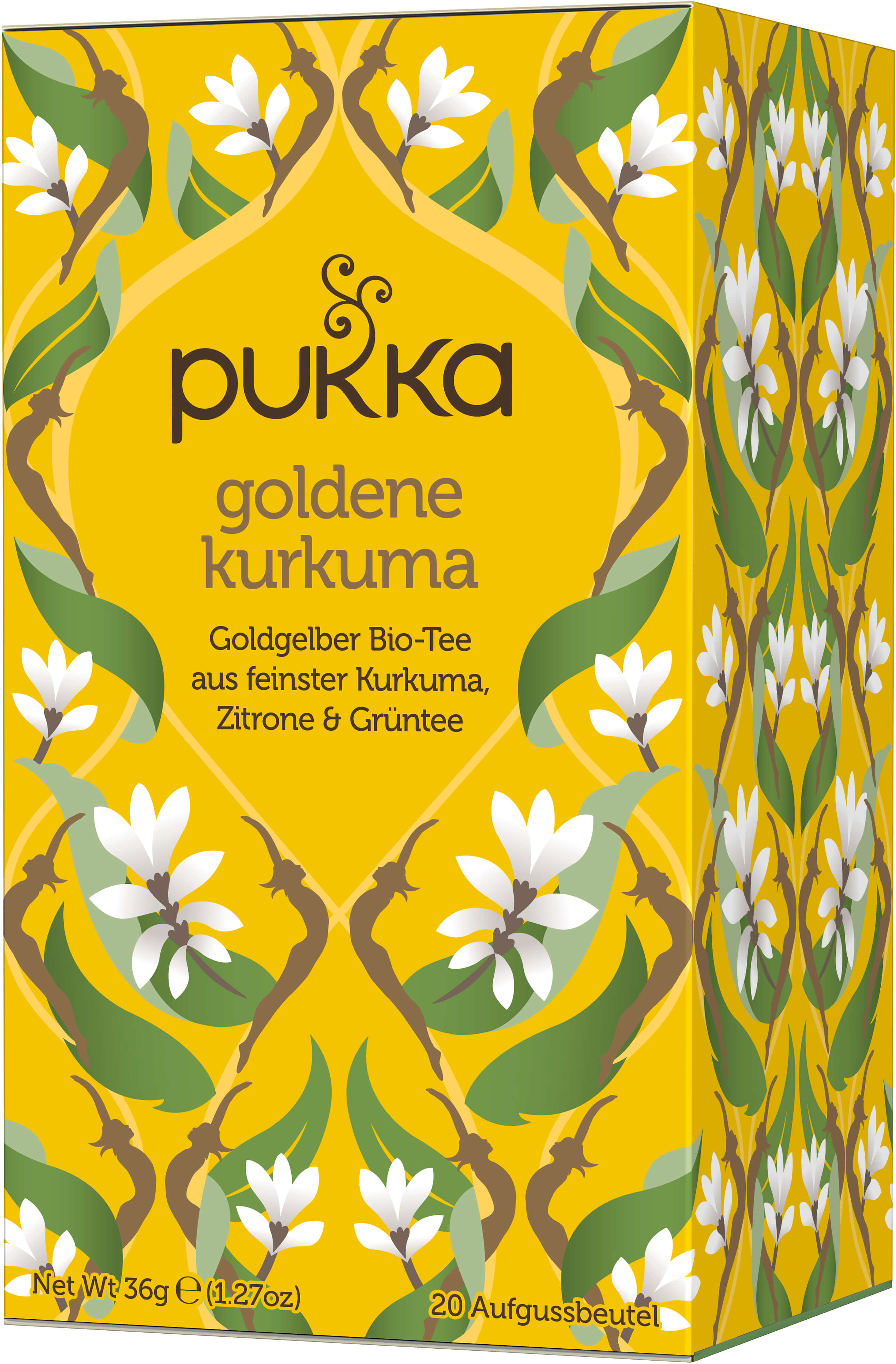Goldene Kurkuma, bio-Tee