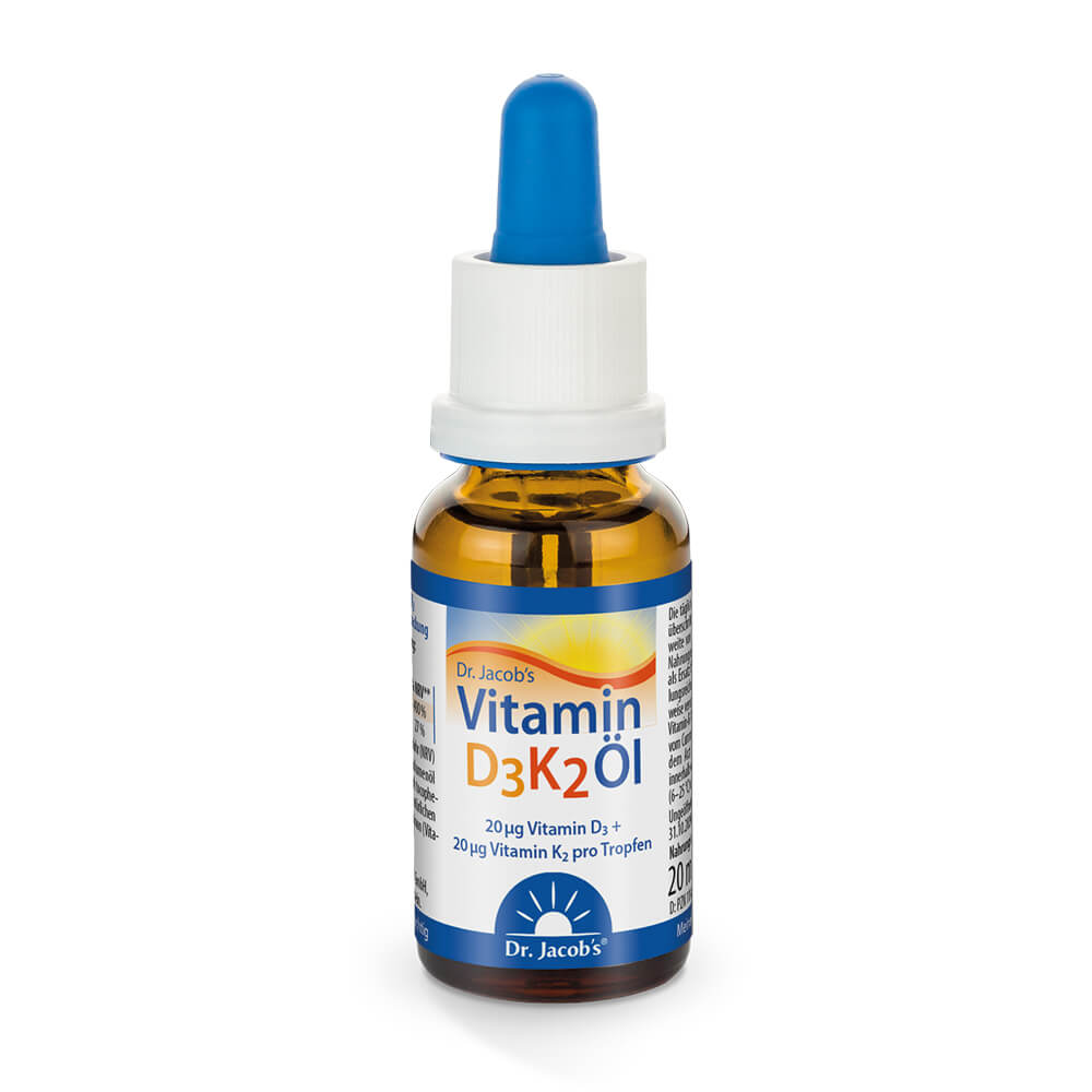 Dr. Jacob's Vitamin D3K2 Öl 