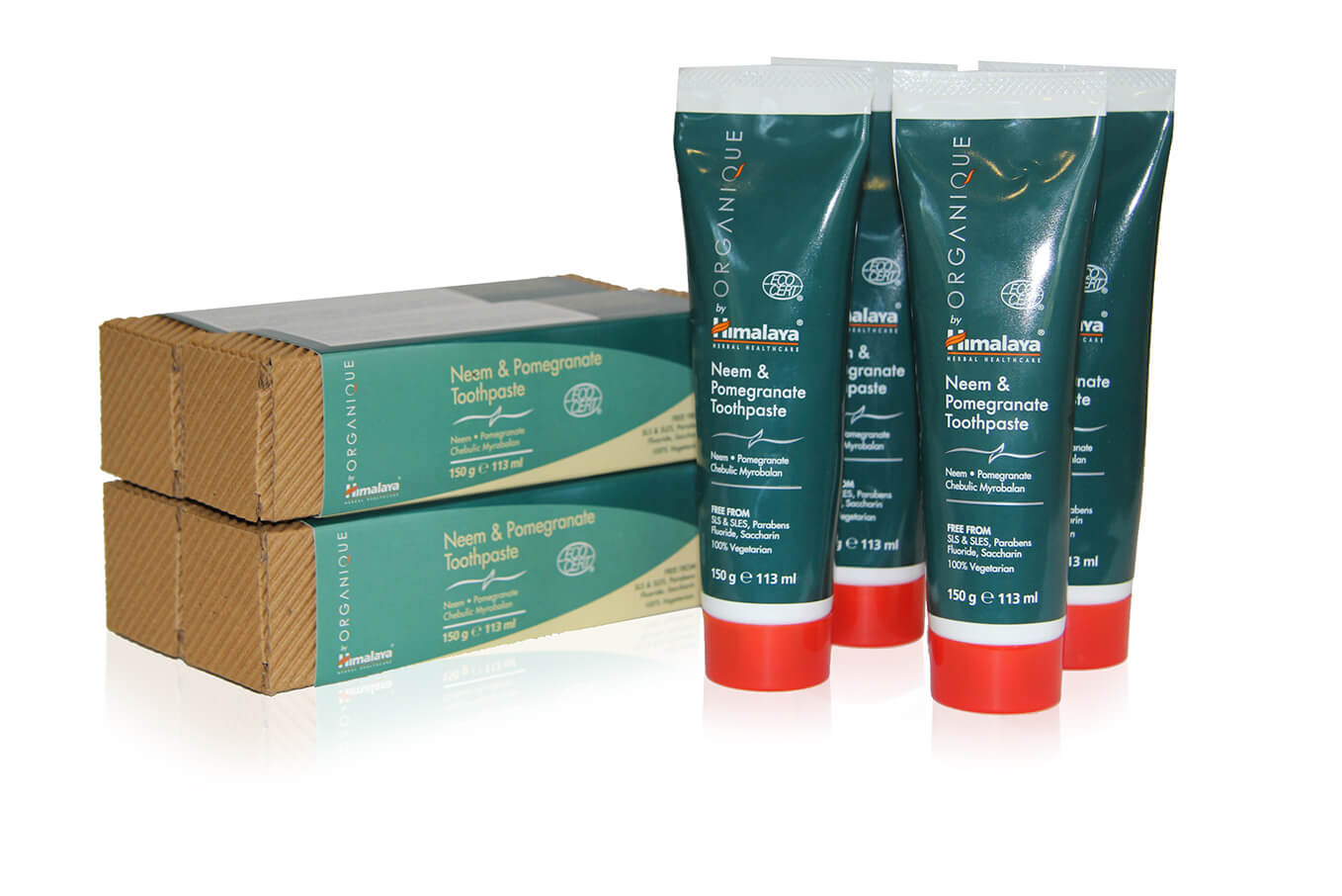 Himalaya Zahncreme, Neem & Granatapfel