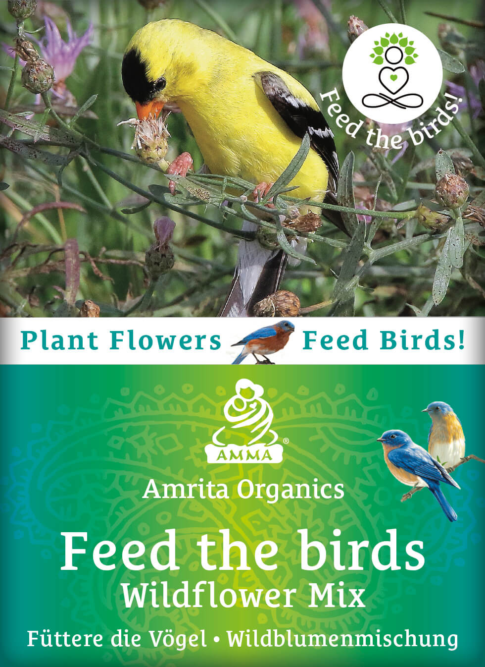Füttere die Vögel - Wildblumenmischung, bio