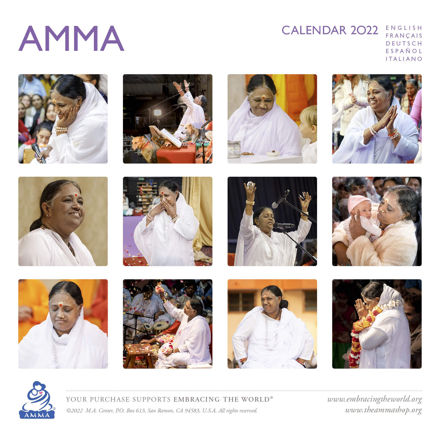 AMMA 2022 Kalender