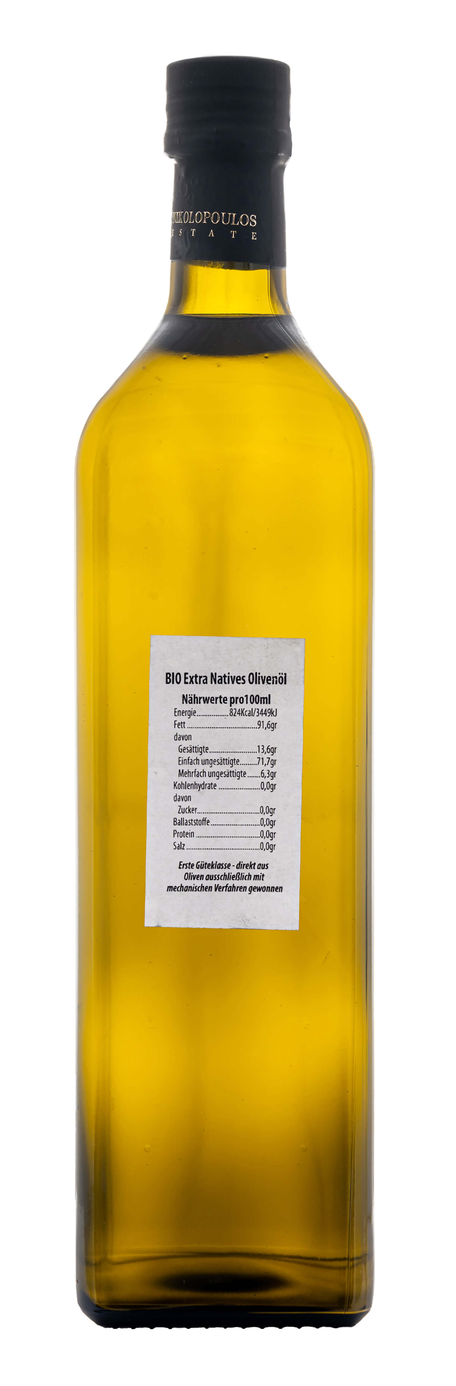 Olivi - Griechisches Bio Natives Olivenöl Extra - 1,0L