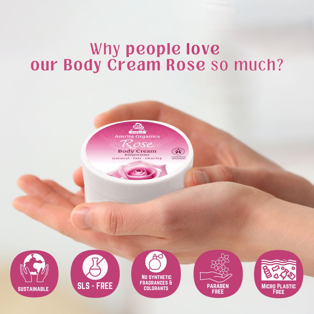 Körpercreme Rose